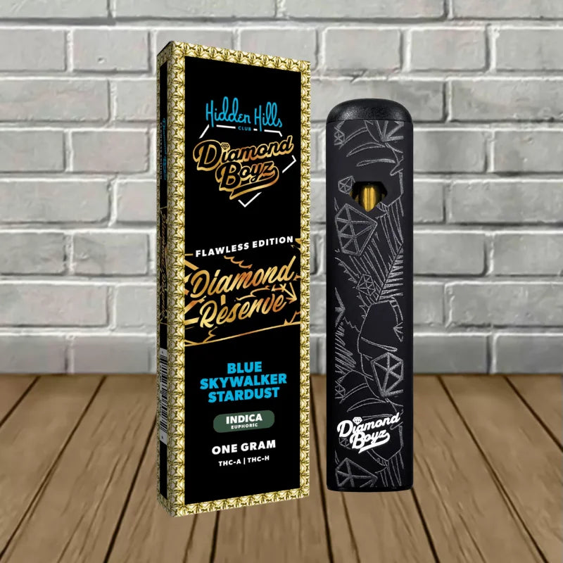 Hidden Hills X Diamond Boyz Diamond Reserve THCa + THCh Disposable 1g