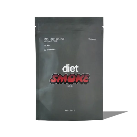 Diet Smoke Cherry Bomb 75MG DELTA-8 THC Gummies Best Sales Price - Gummies