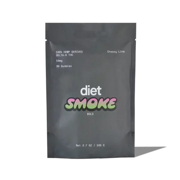 Diet Smoke Cherry Lime 10MG DELTA-9 THC Gummies Best Sales Price - Gummies