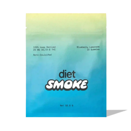 Diet Smoke Blueberry Lemonade Gummies DELTA-8 THC Best Sales Price - Gummies