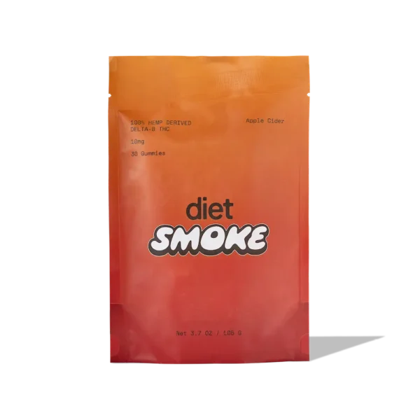 Diet Smoke Apple Cider Gummies DELTA-8 THC Best Sales Price - Gummies
