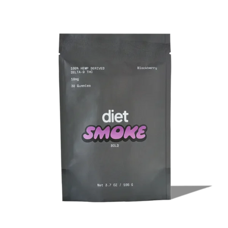 Diet Smoke Blackberry Gummies DELTA-9 THC Best Sales Price - Gummies