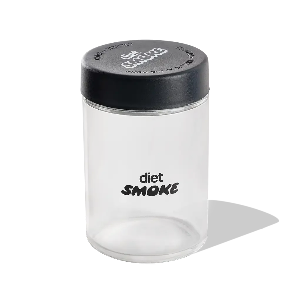 Diet Smoke Glass Jar Best Sales Price - Accessories