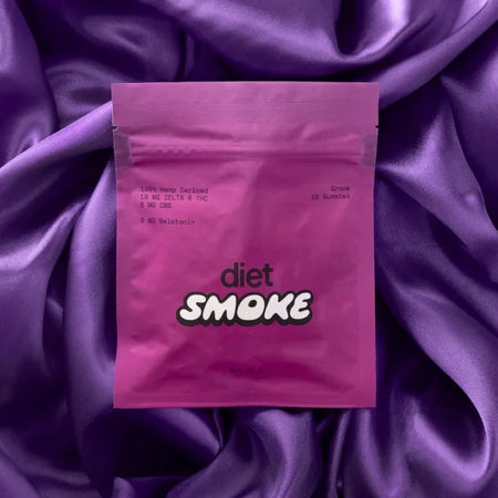 Diet Smoke Grape Sleep Gummies DELTA-8 THC Best Sales Price - Gummies