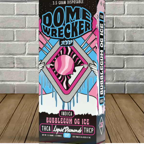 Domewrecker THCa Liquid Diamonds Disposable 3.5g Best Sales Price - Vape Pens