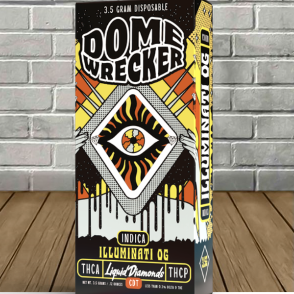 Domewrecker THCa Liquid Diamonds Disposable 3.5g Best Sales Price - Vape Pens
