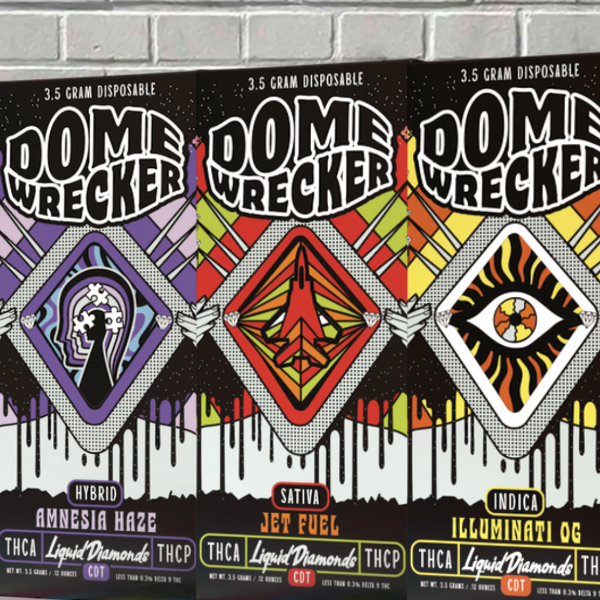 Domewrecker THCa Liquid Diamonds Disposable 3.5g Best Sales Price - Vape Pens