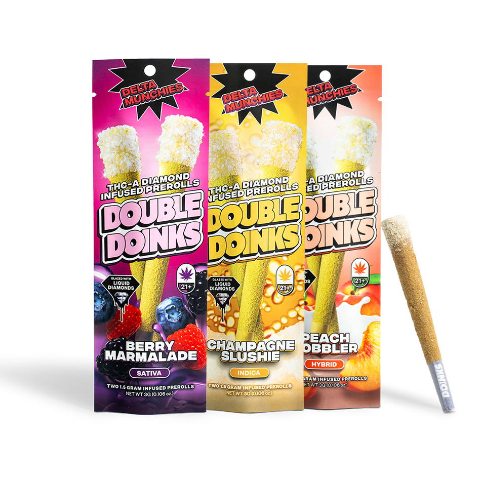 Delta Munchies 12g “Lets Blow This Joint” THCA Preroll Bundle