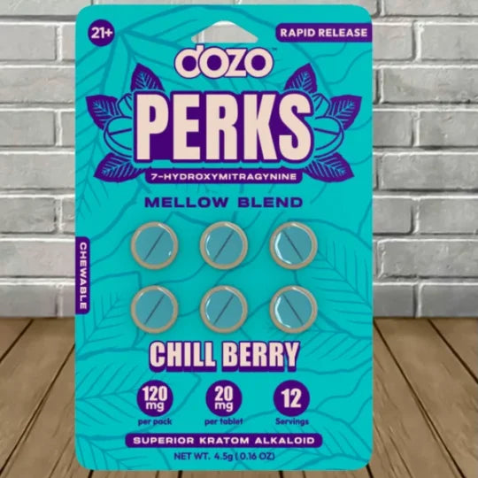 OPiA Chewable Kratom Extract Tablets 150mg 4ct