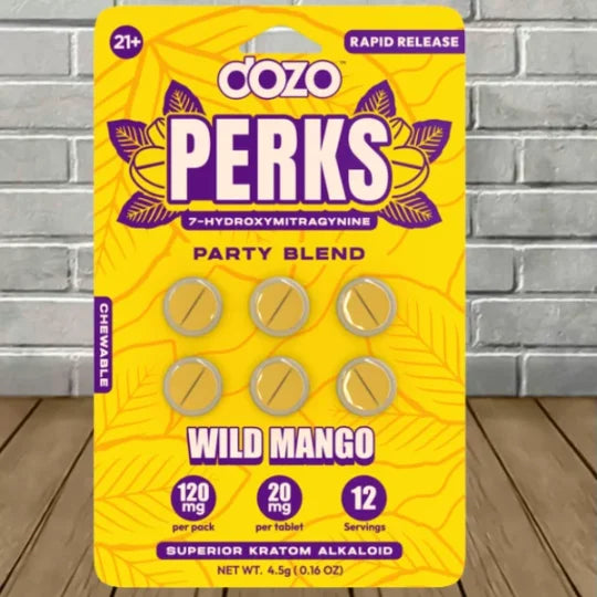 OPiA Chewable Kratom Extract Tablets 150mg 4ct