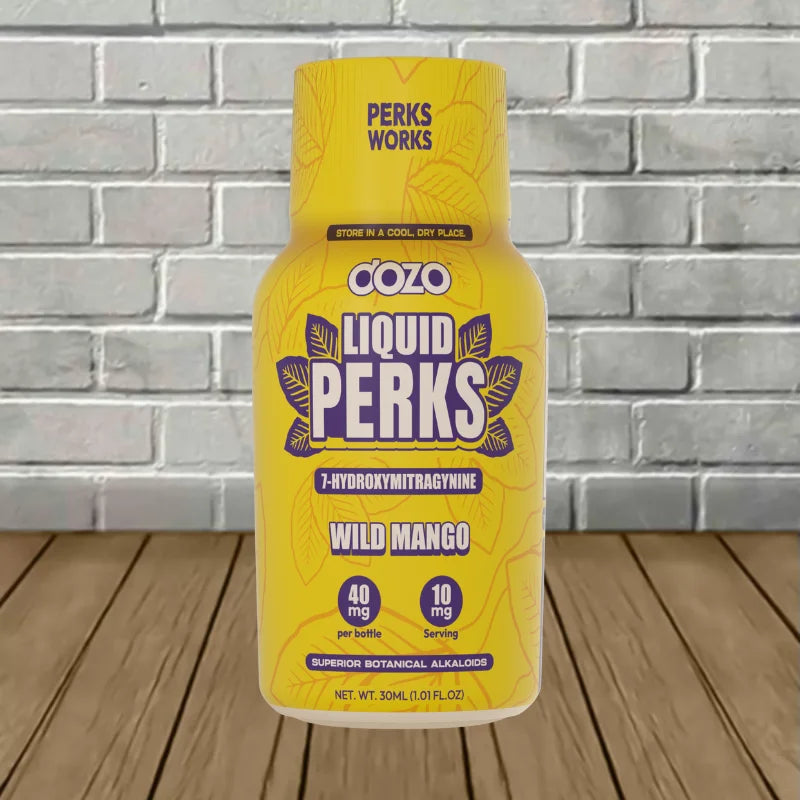 Dozo Liquid PERKS 7-Hydroxymitragynine Extract Shot Full Case (12ct)