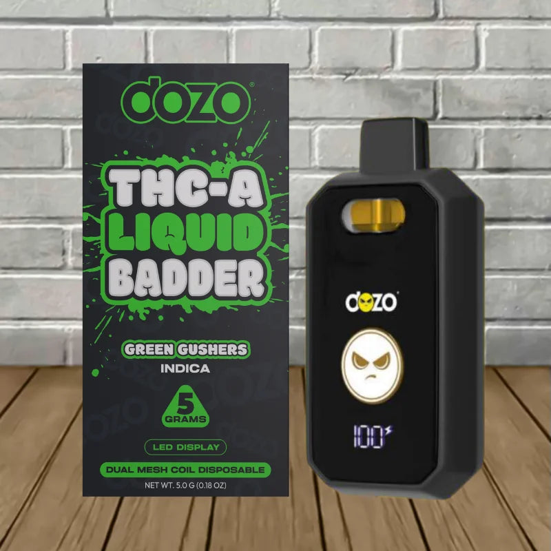 Dozo THCa Liquid Badder 5g Disposable Vape
