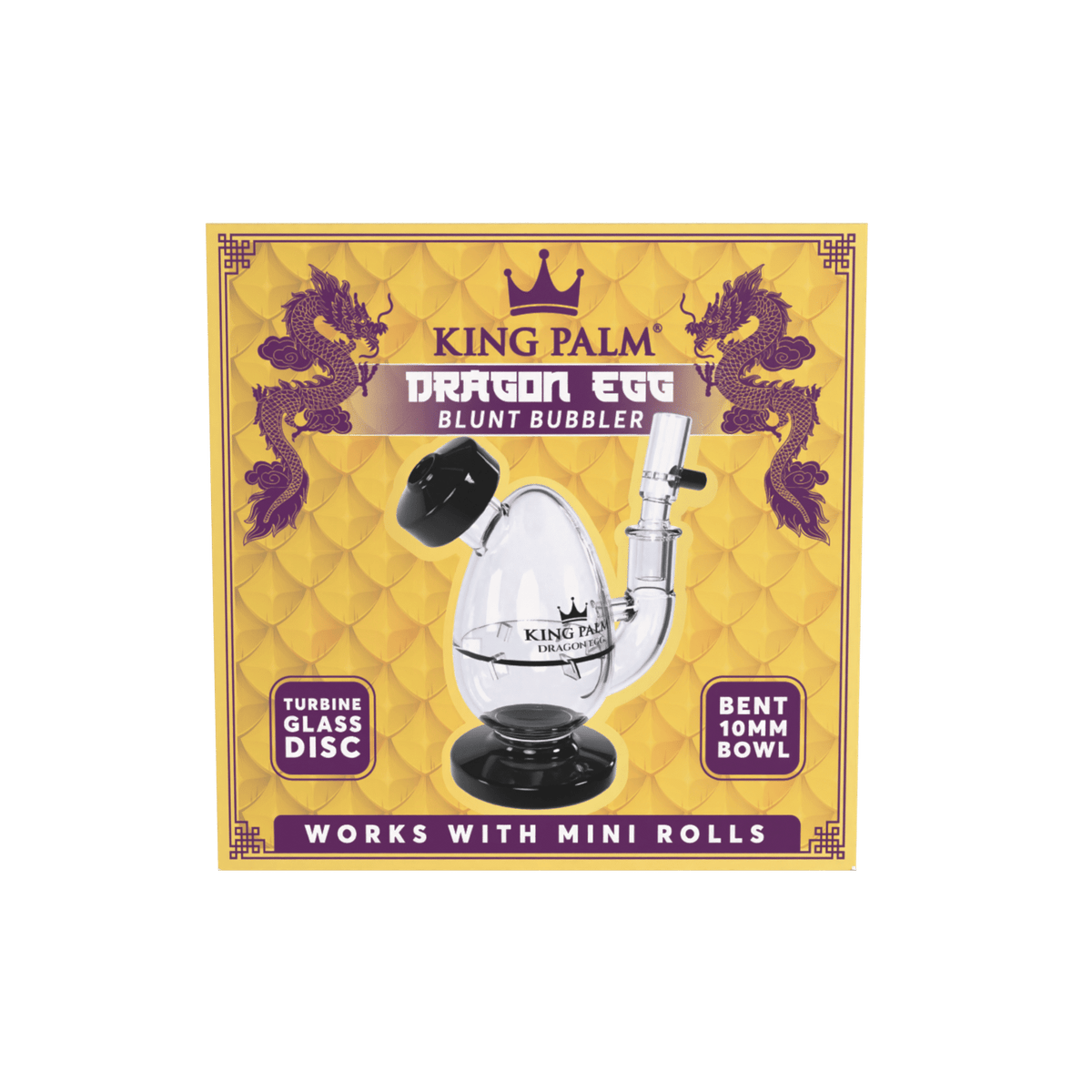 King Palm Dragon Egg Blunt Bubbler Best Sales Price - Bongs