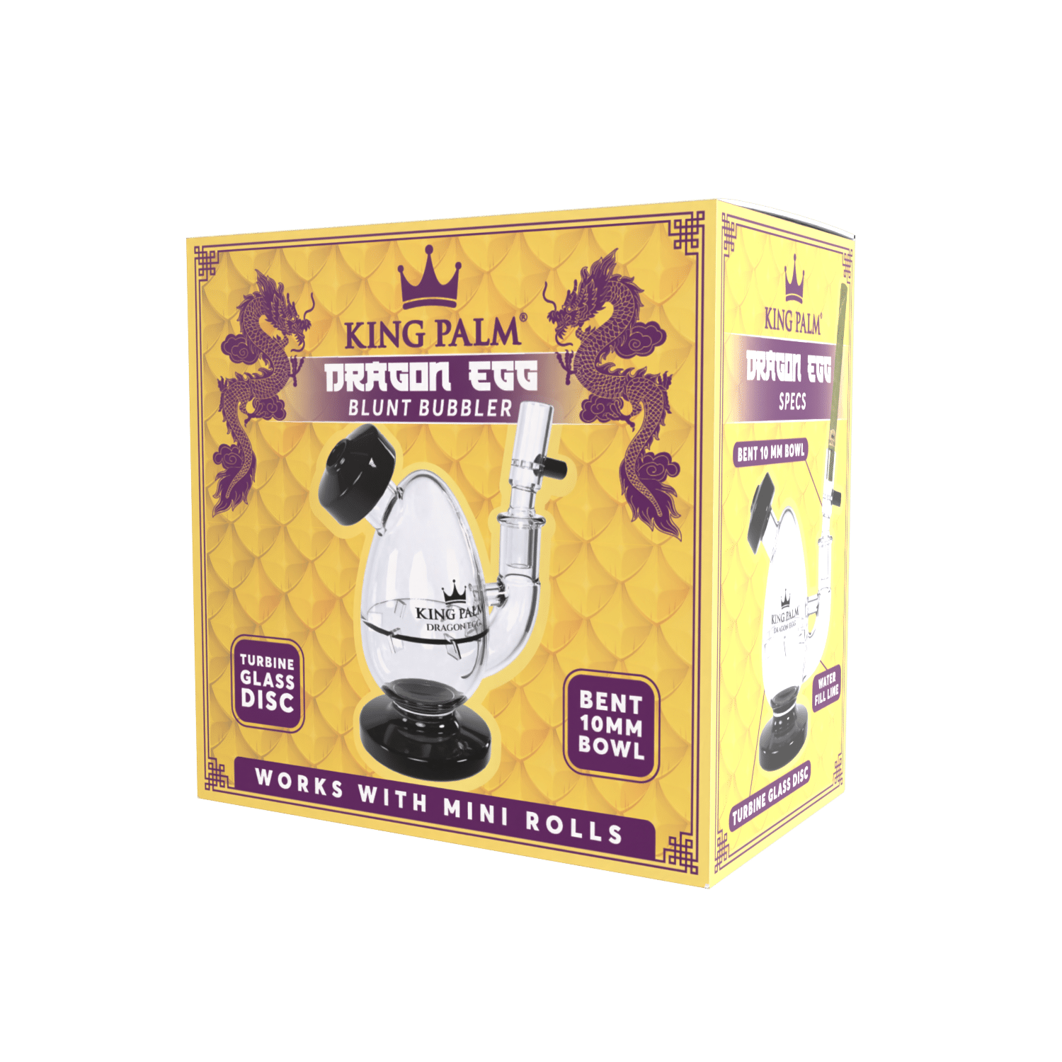 King Palm Dragon Egg Blunt Bubbler Best Sales Price - Bongs