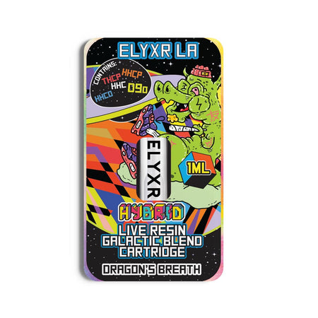 Elyxr Live Resin Galactic Blend (HHC, HHCo, THCP, HHCP, D9o) Cartridge 1 Gram (1000mg) Best Sales Price - Vape Cartridges