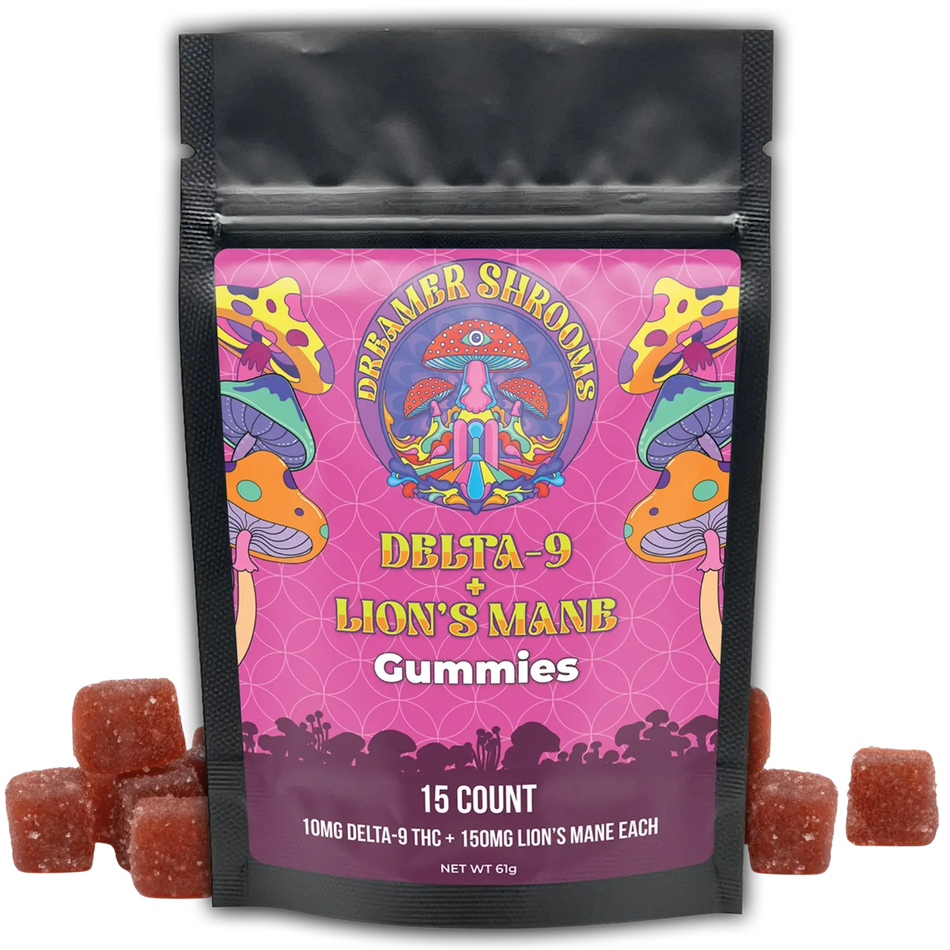 Delta 9 + Lion’s Mane Gummies