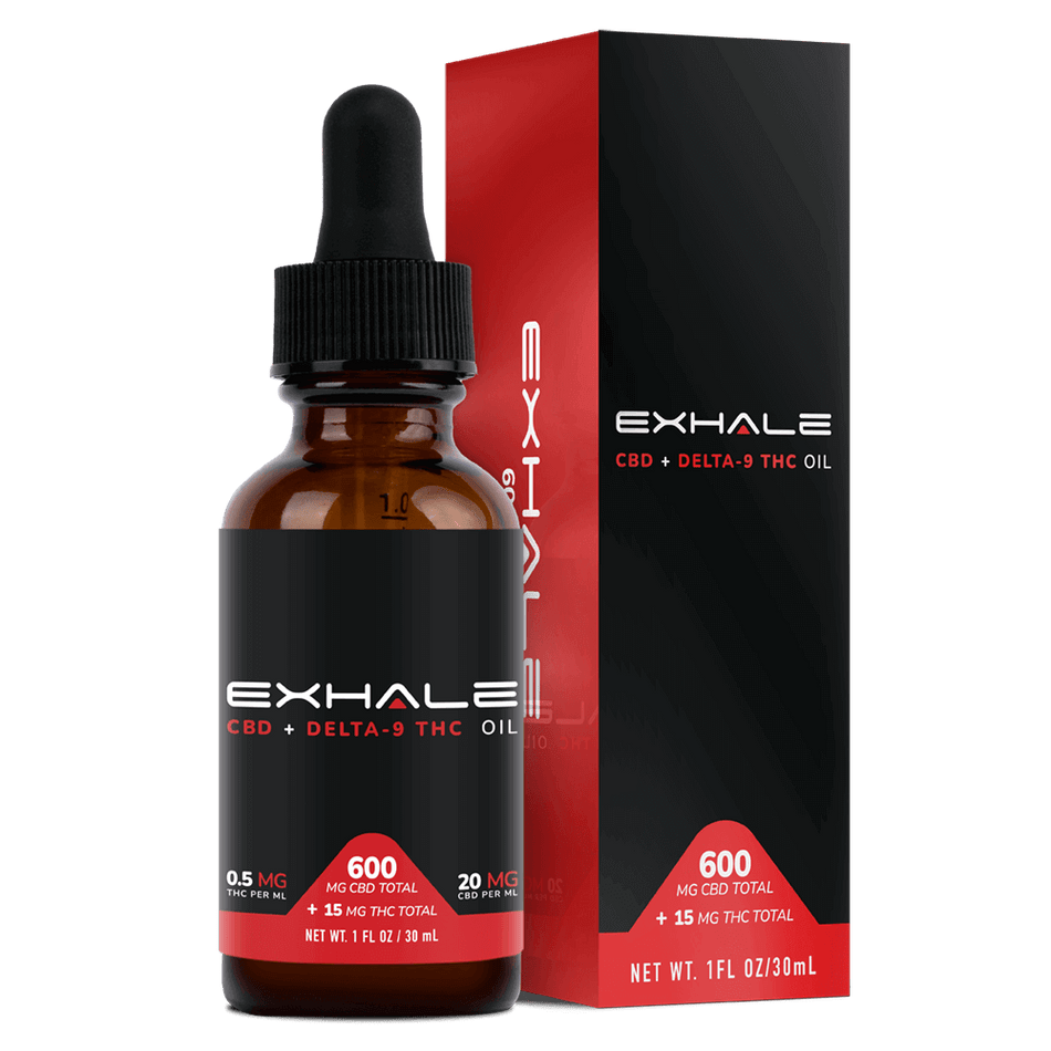 Exhale Delta 9 Oil [CBD+THC]