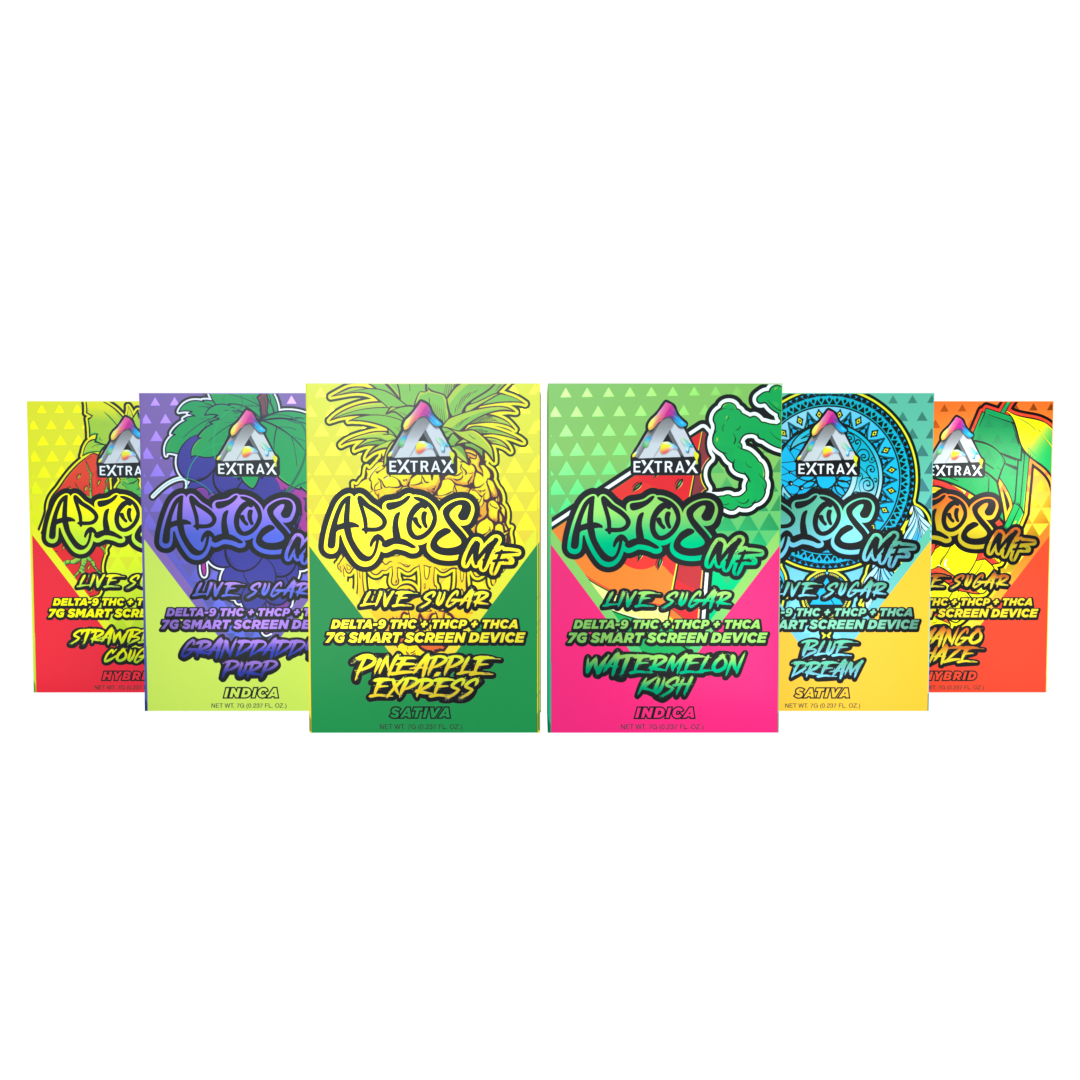 Delta Extrax THCa Live Sugar 7G Disposable | Adios MF Best Sales Price - Vape Pens