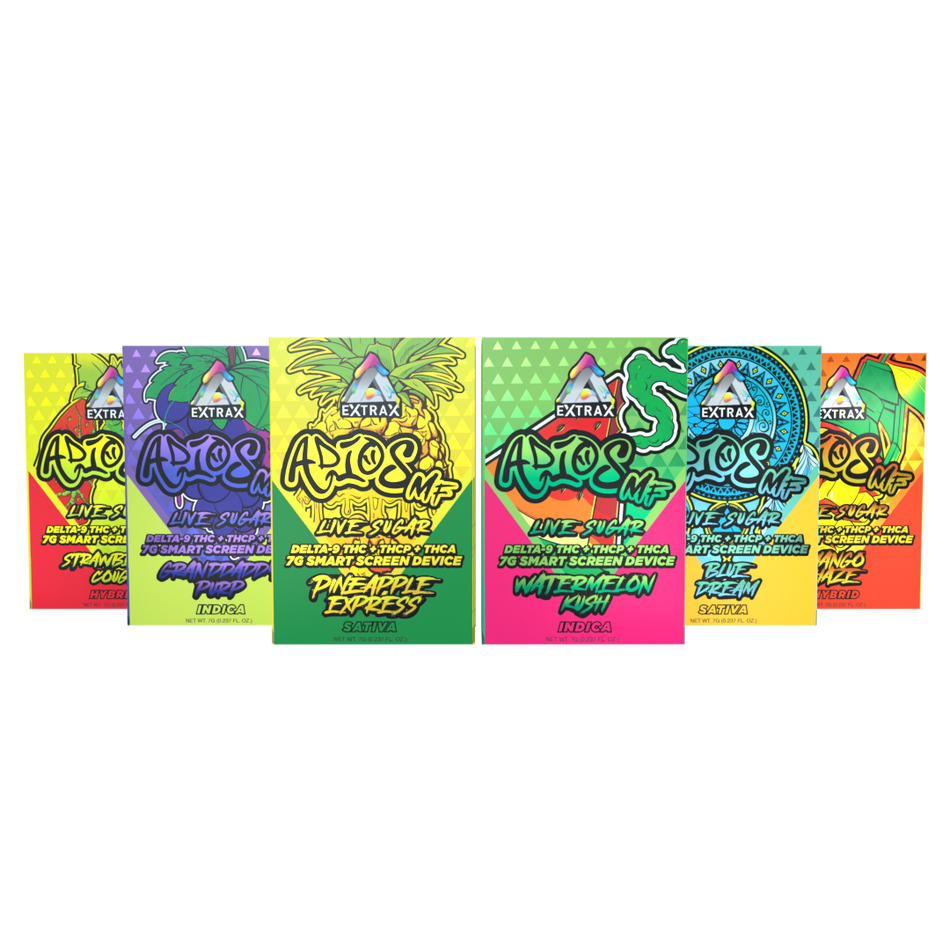 Delta Extrax THCa Live Sugar 7G Disposable | Adios MF Best Sales Price - Vape Pens