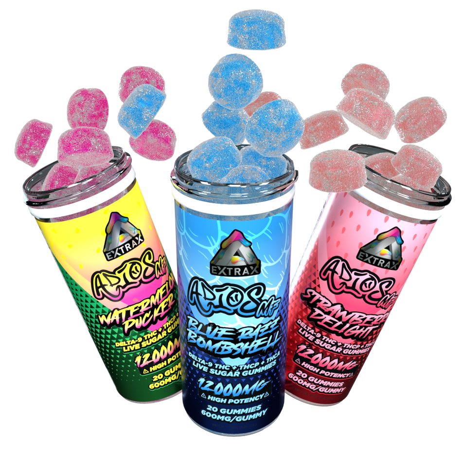 Delta Extrax THCa Live Sugar 12000mg Gummies | Adios MF Best Sales Price - Gummies
