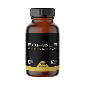 Exhale Delta-8 Gummy Cubes
