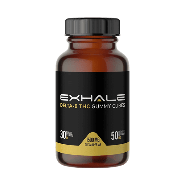 Exhale Delta-8 Gummy Cubes