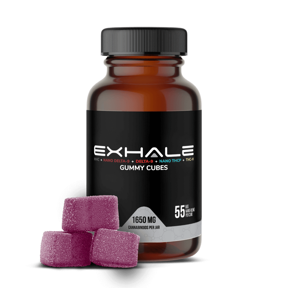 Exhale High Five Nano-THC Gummies - THCH+D9+HHC+THC-P