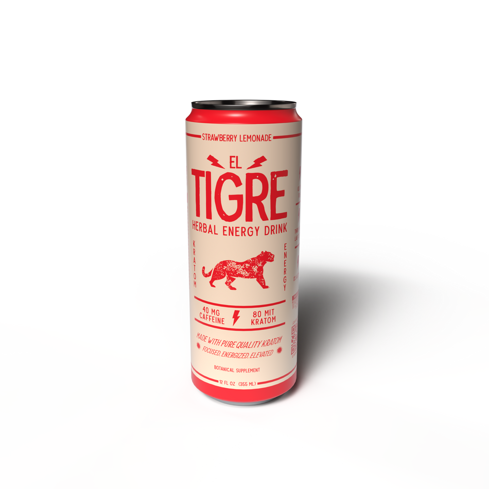 Just Kratom Kratom Strawberry Lemonade Energy Drink