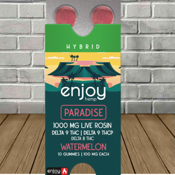 Enjoy Hemp Live Rosin D9 | THCP | D8 Blister Pack 1000mg Best Sales Price - Edibles