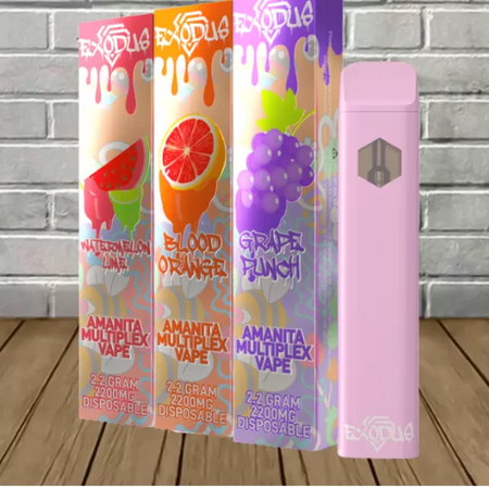 Exodus Amanita Multiplex Disposable Vape 2.2g Best Sales Price - Vape Pens