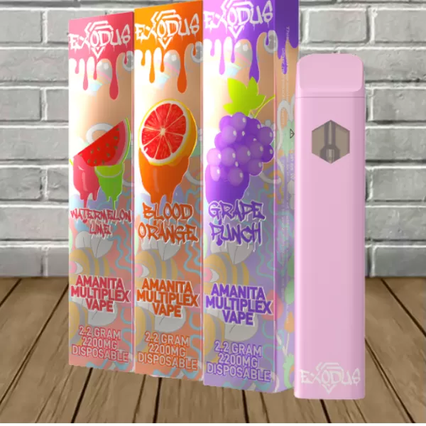 Exodus Amanita Multiplex Disposable Vape 2.2g Best Sales Price - Vape Pens