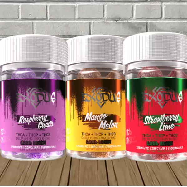 Exodus Live Resin Zooted Series Gummies 7500mg Best Sales Price - Gummies