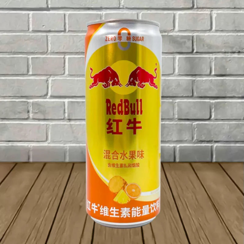 Exotic Red Bull Energy Drinks