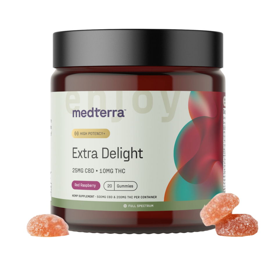 Medterra Extra Delight 10mg THC Gummies