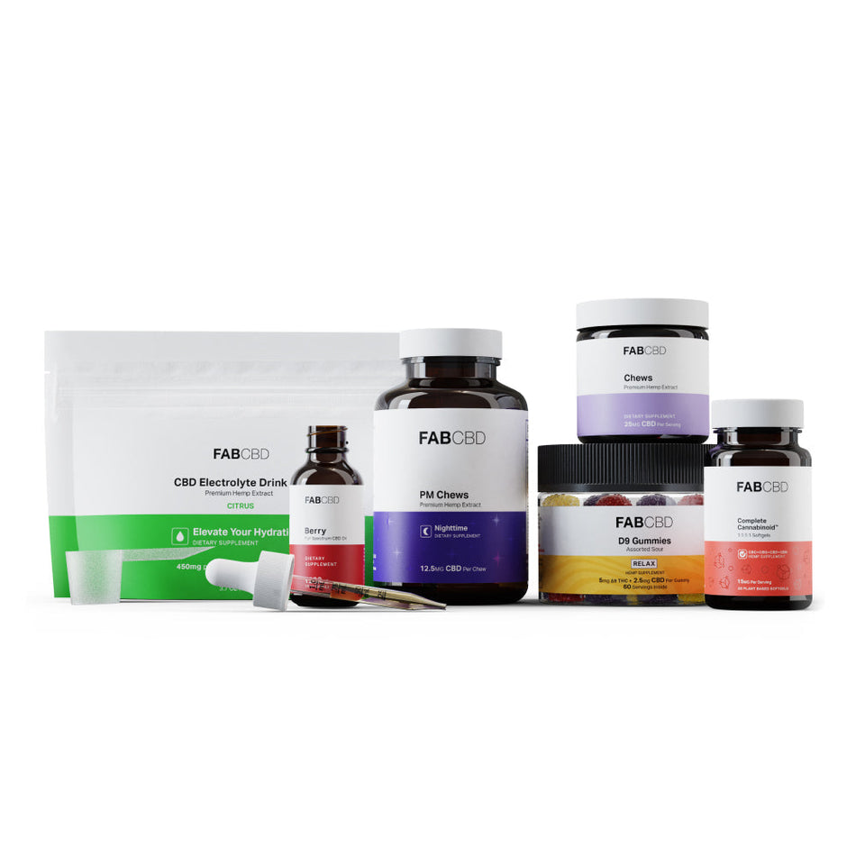 FAB CBD Complete Care Bundle