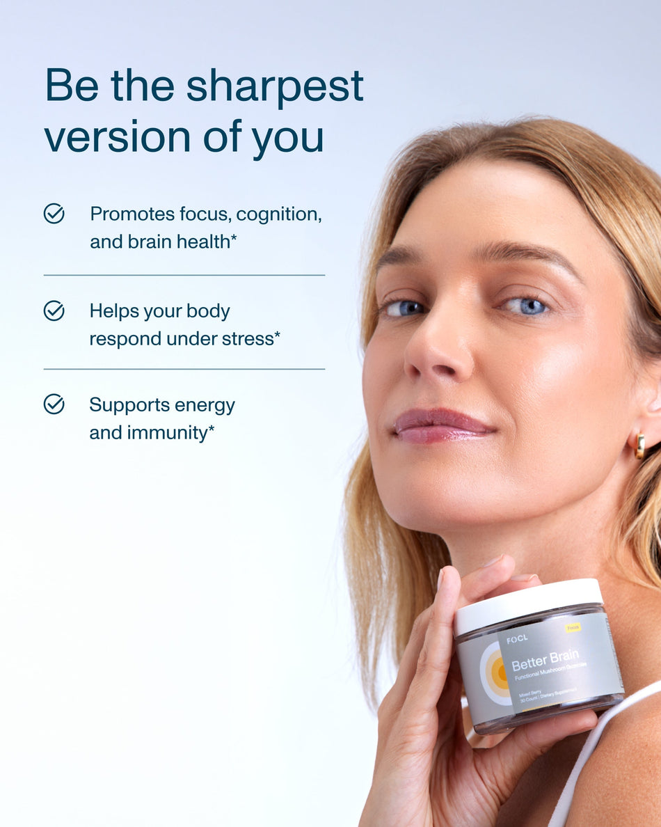 FOCL Better Brain Gummies