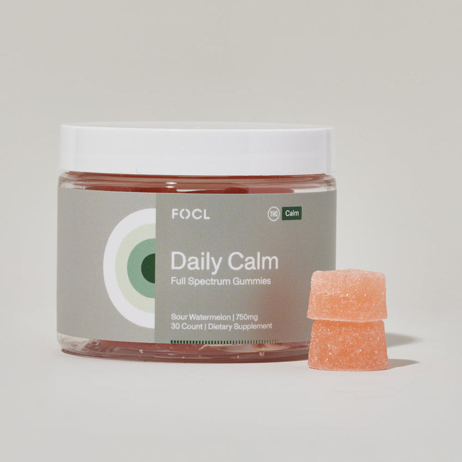 FOCL Daily Calm Full Spectrum Gummies
