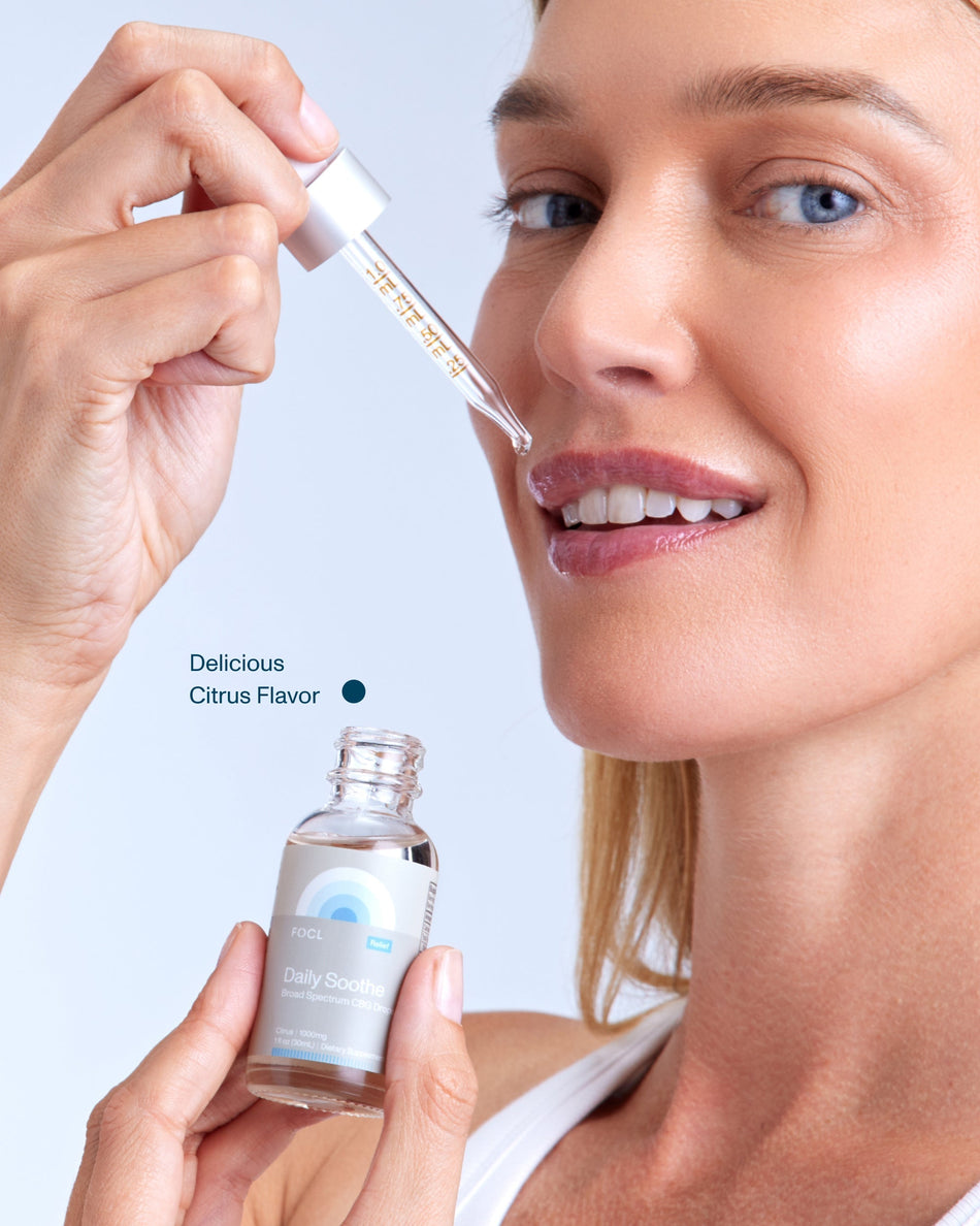 FOCL Daily Soothe CBG+CBD Drops