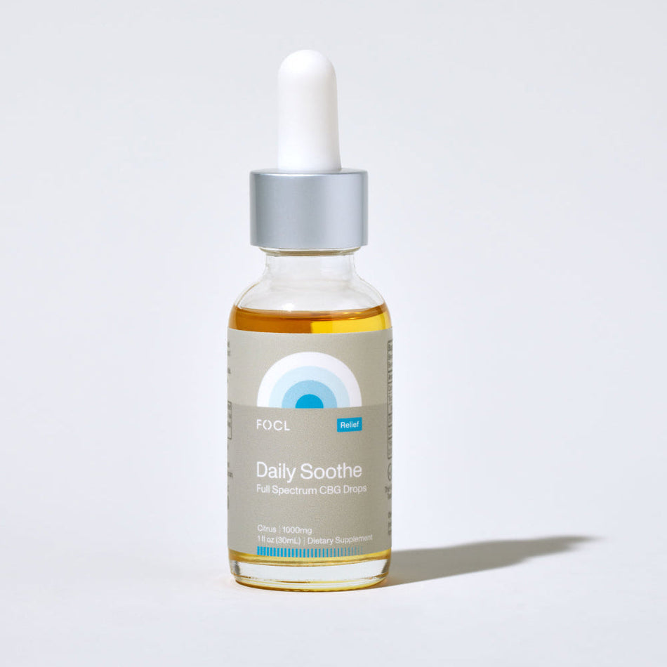 FOCL Daily Soothe CBG+CBD Drops