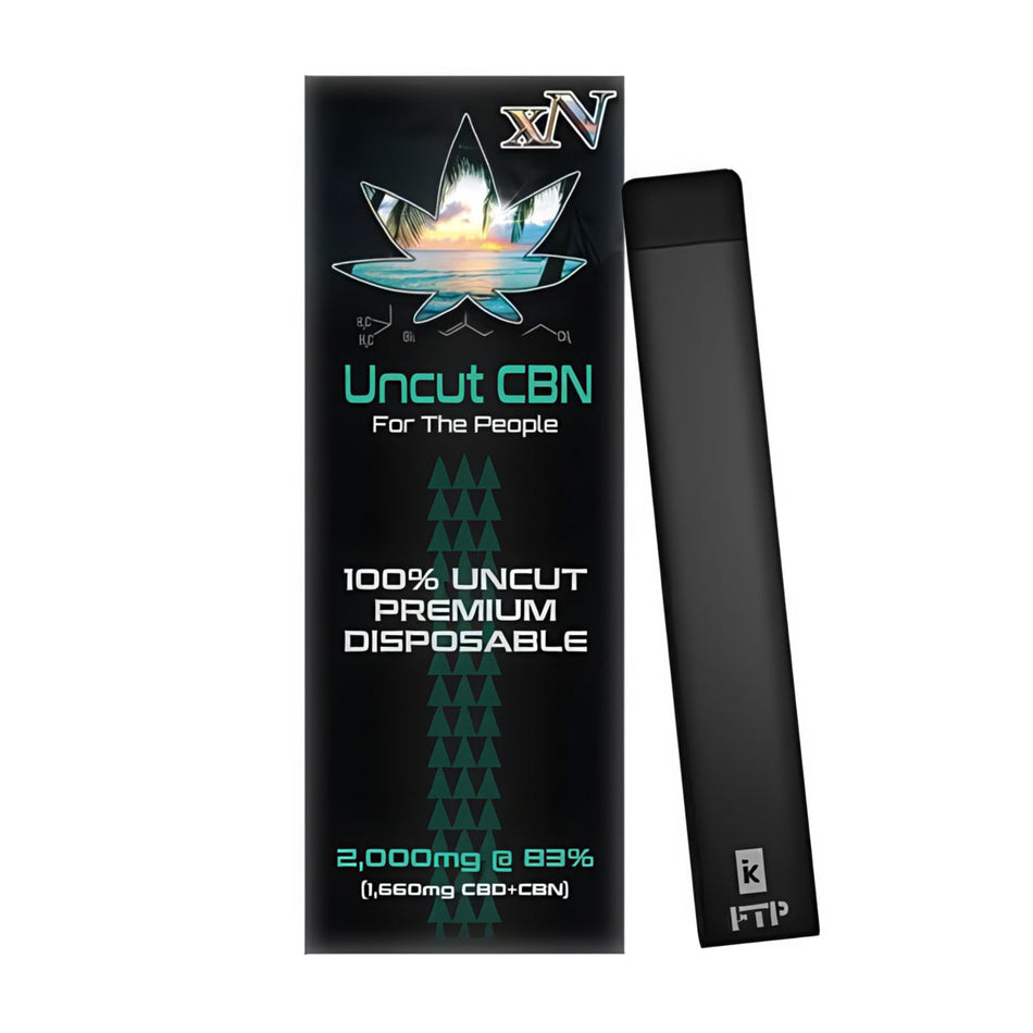 CBD & CBN Disposable Vape Pen - 1,000MG @ 83% | xN
