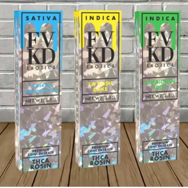 FVKD Exotics THCa Rosin Disposables 3.5g Best Sales Price - Vape Pens