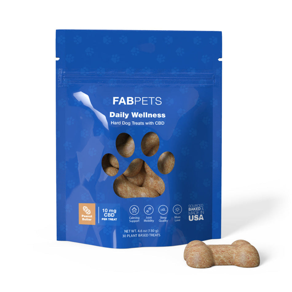 FAB CBD Hard Wellness Treats for Dogs