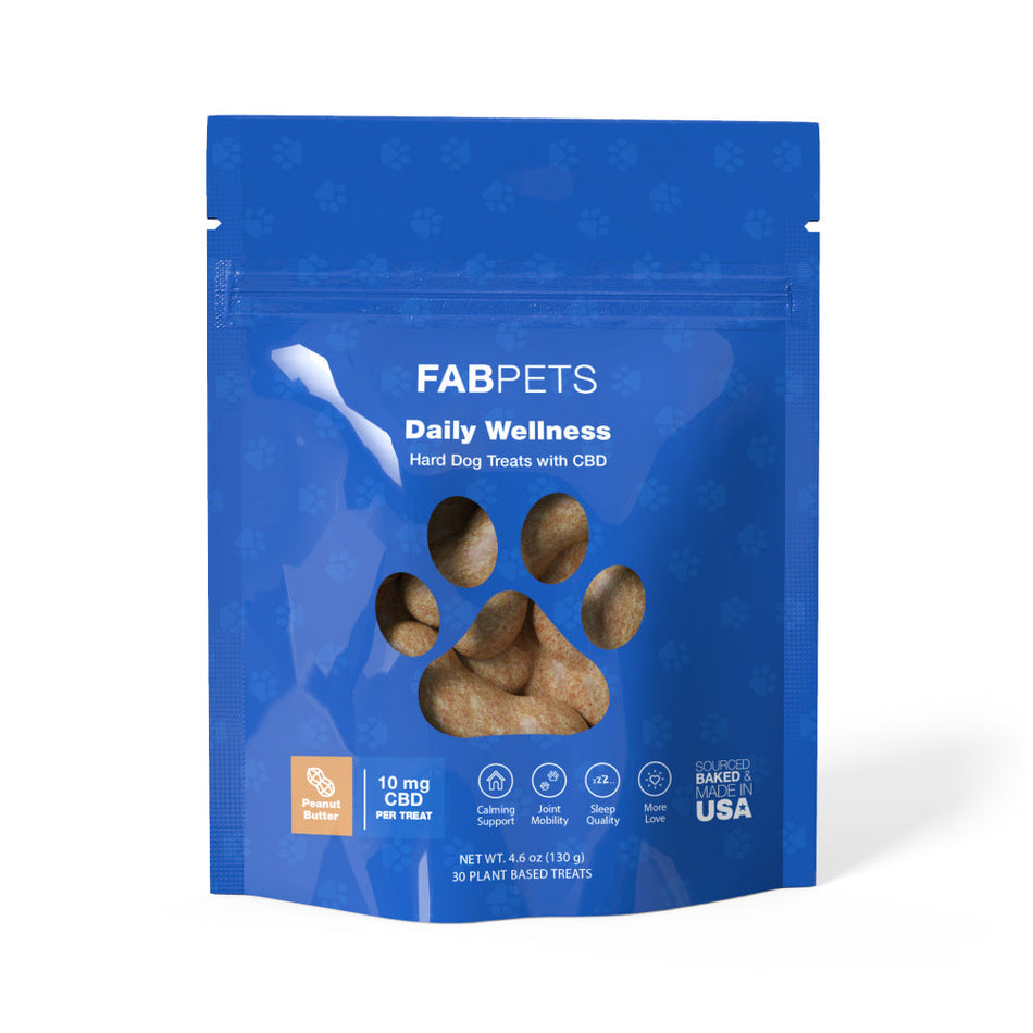 FAB CBD Hard Wellness Treats for Dogs