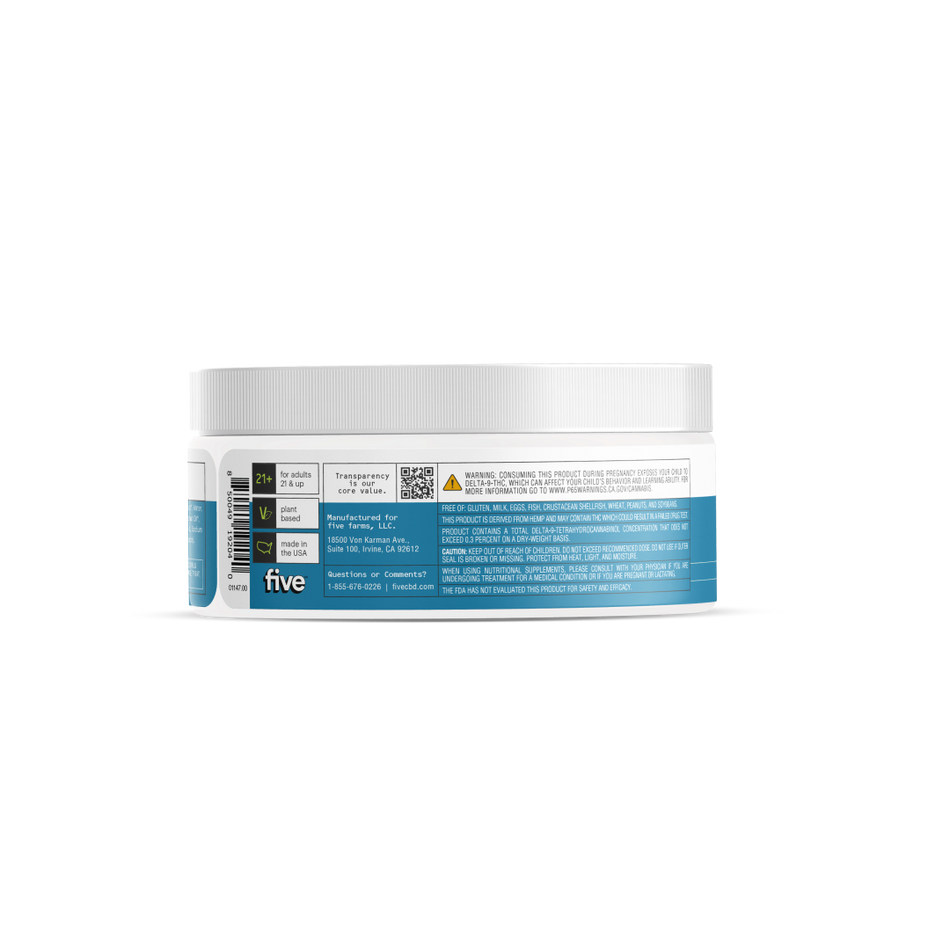 Five CBD Knockout Gummies (Free)