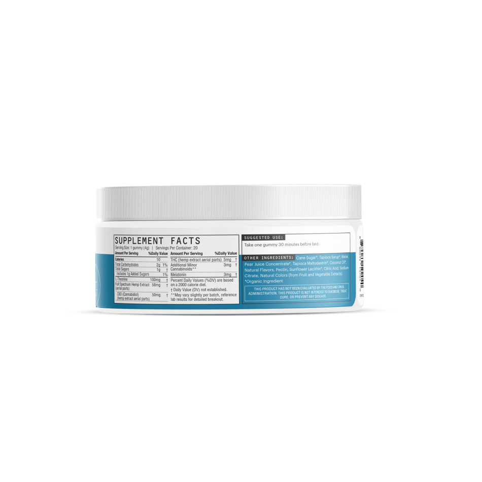 Five CBD: CBD + THC Sleep Gummies (Top 10)