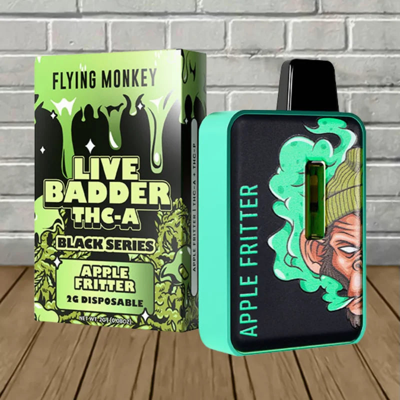 Flying Monkey Live Badder THCA Black Series Disposable | 2g