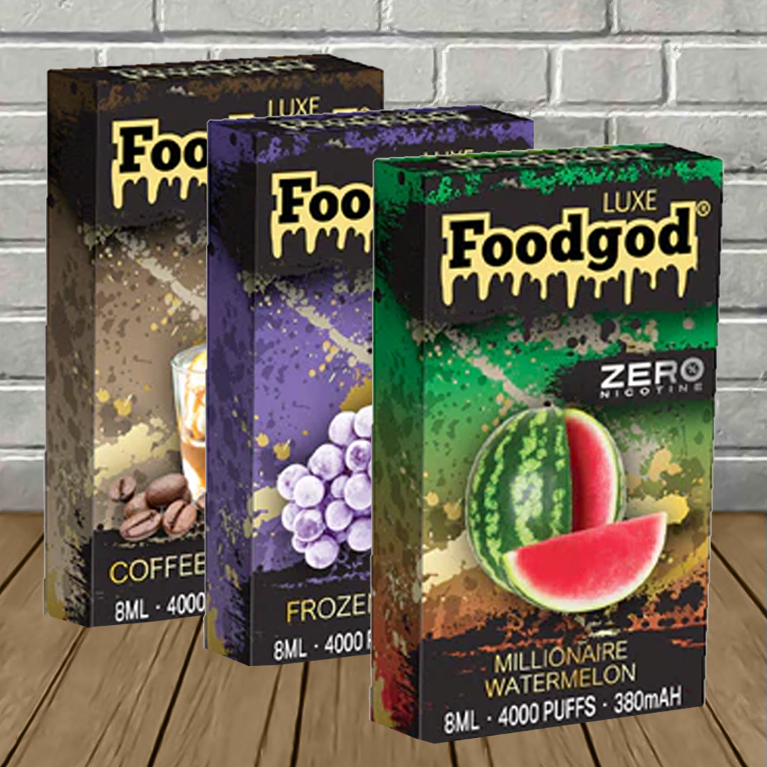 Foodgod Luxe Disposable Vape 4000 Puffs Best Sales Price - Vape Pens