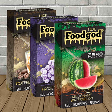Foodgod Luxe Disposable Vape 4000 Puffs Best Sales Price - Vape Pens