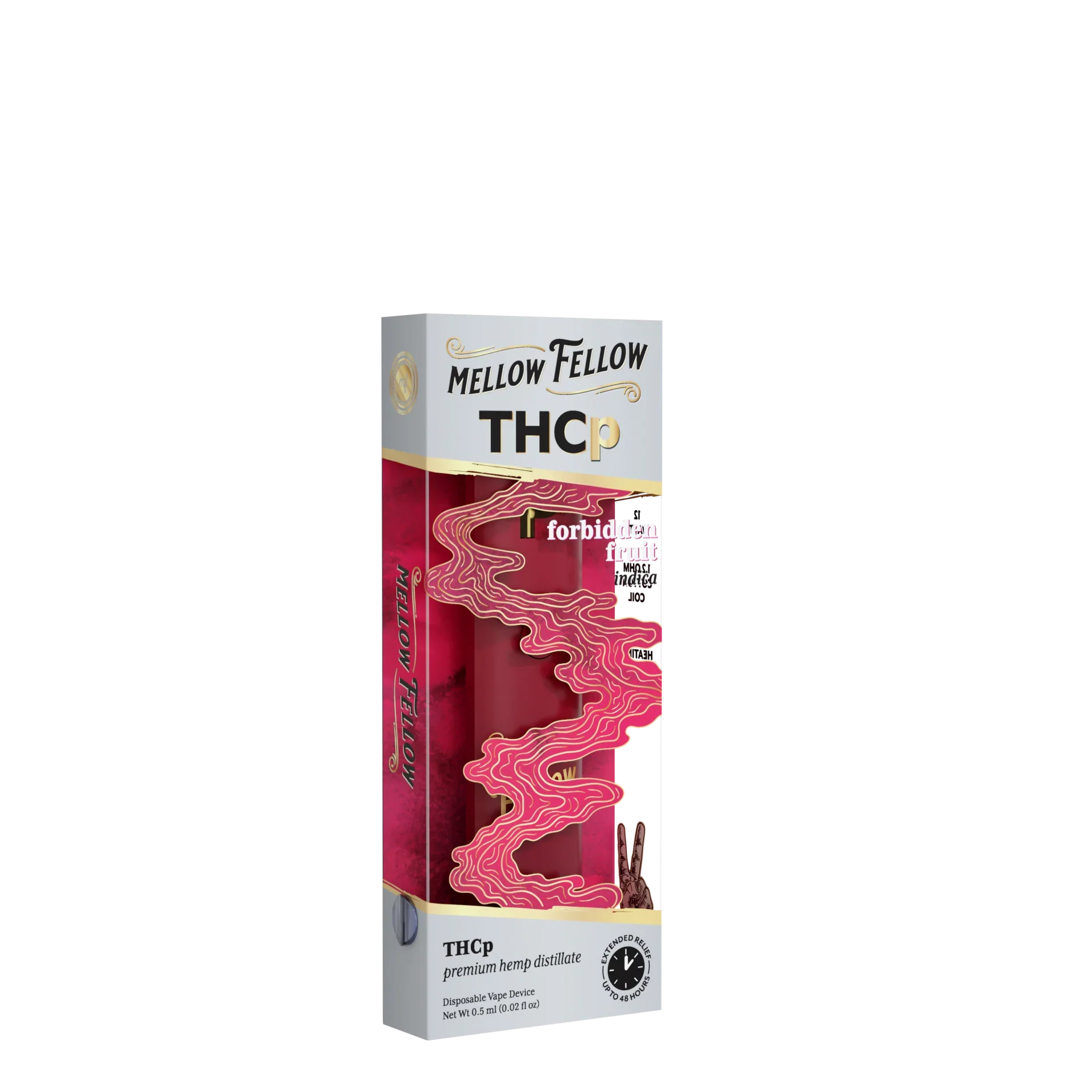 Mellow Fellow THCp 0.5g Disposable Vape - Forbidden Fruit (Indica) Best Sales Price - Vape Pens