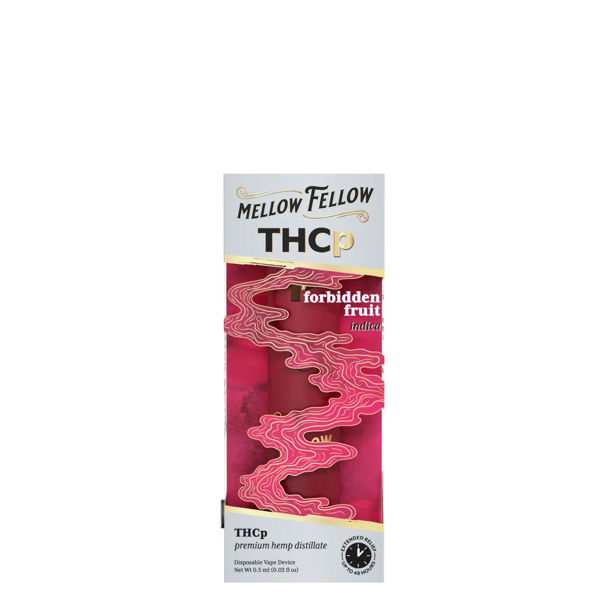 Mellow Fellow THCp 0.5g Disposable Vape - Forbidden Fruit (Indica) Best Sales Price - Vape Pens